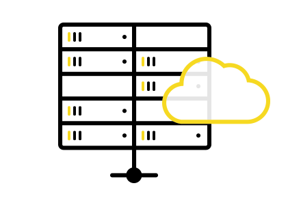 icon cloud hosting
