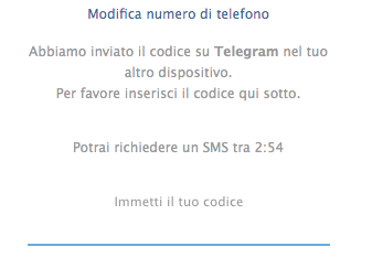 telegram web configurazione 2