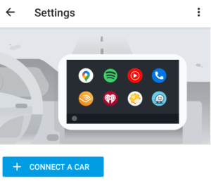 impostazioni android auto connetti auto