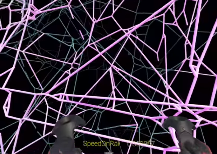spider che suona musica ed emette suoni in virtual reality