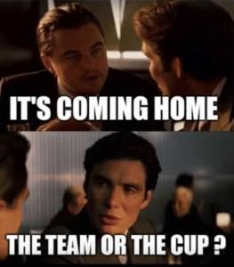 its coming home the team or the cup video sorry 51730730