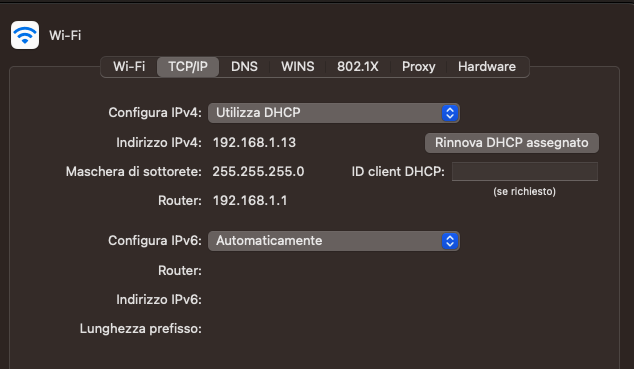 Come trovare IP router su Mac 2022 07 30 alle 18.31.43