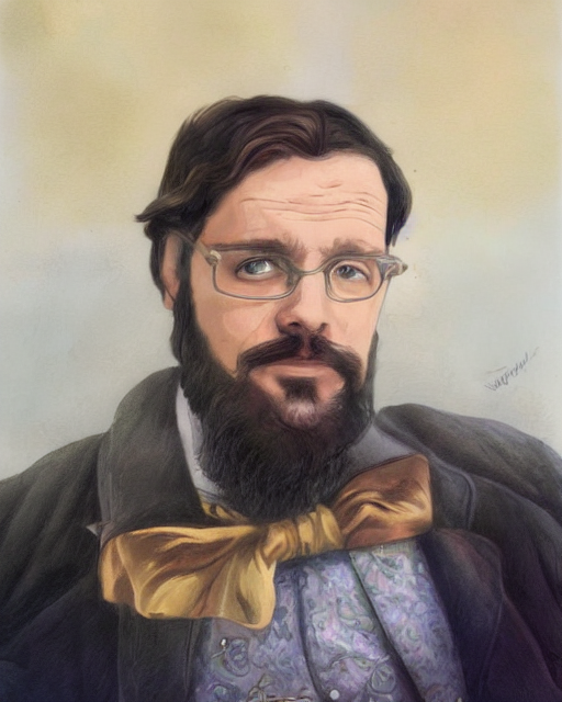 7 Me in Victorian style photorealistic