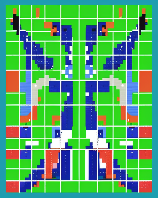 1 pixel matrix permutation