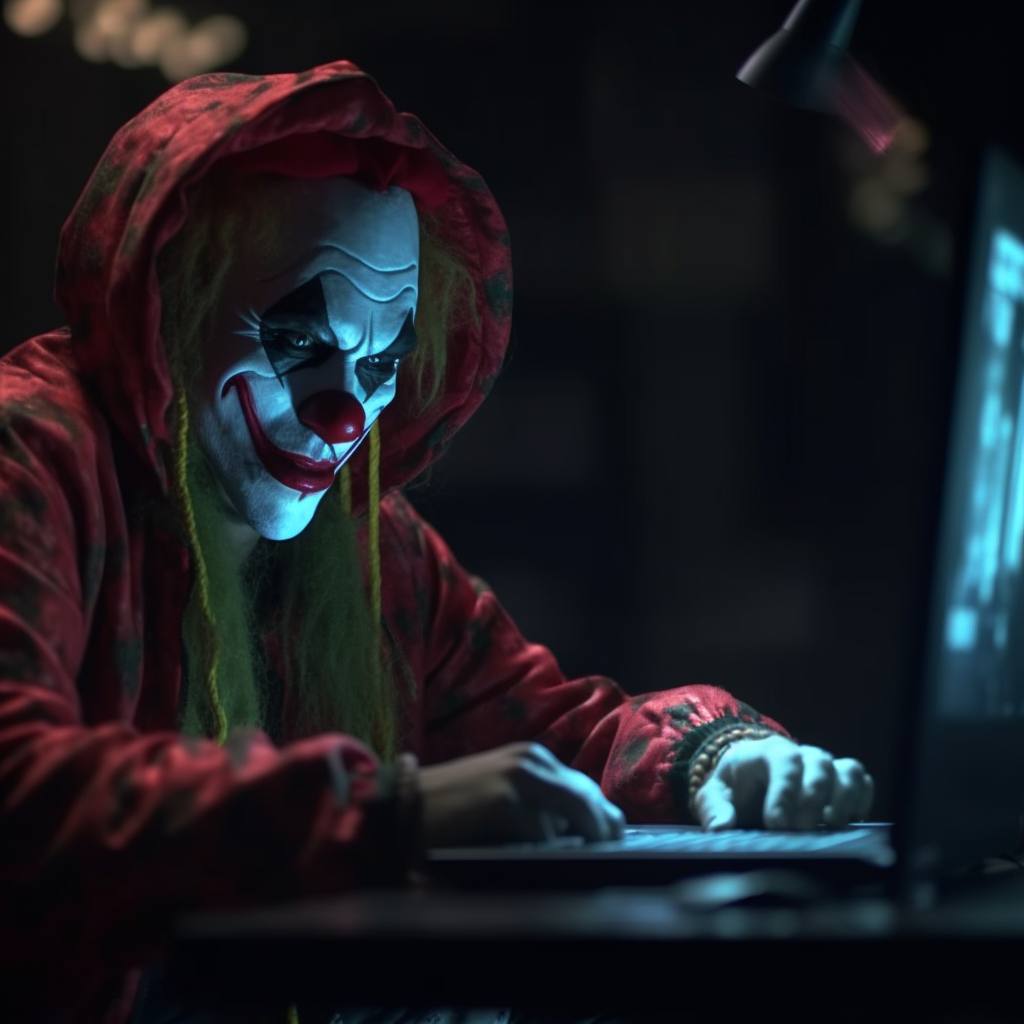 fernando172543 grotesque hacker clown hacking newbie users cine e1fefe17 f6de 45fc abcc b9f8d3f61c8e