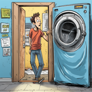 fernando172543 comic cartoon style a washing machine is full of 1b3b759a 5d7a 4451 9c92 7db2c1331794