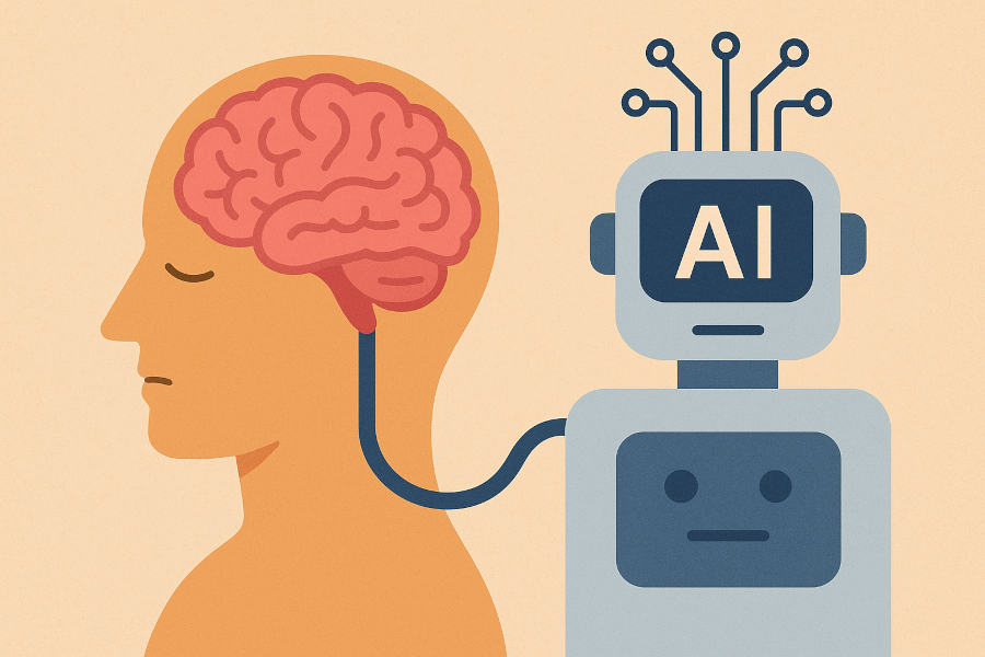 La mente in letargo: cosa succede al cervello quando usiamo ChatGPT
